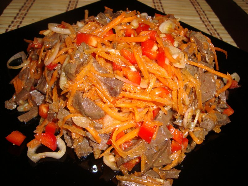 Салат из легкого