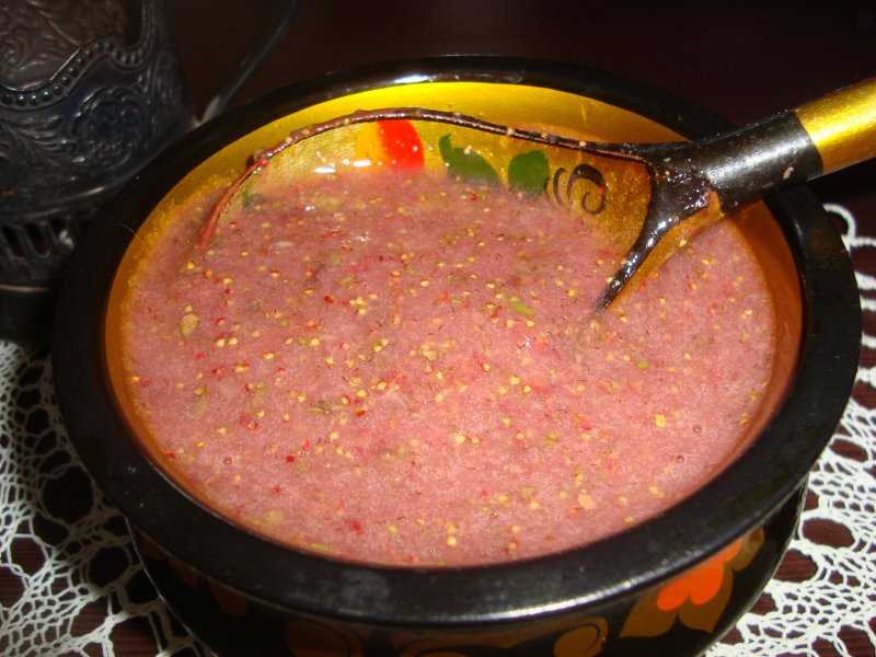Земляника лесная протертая с сахаром