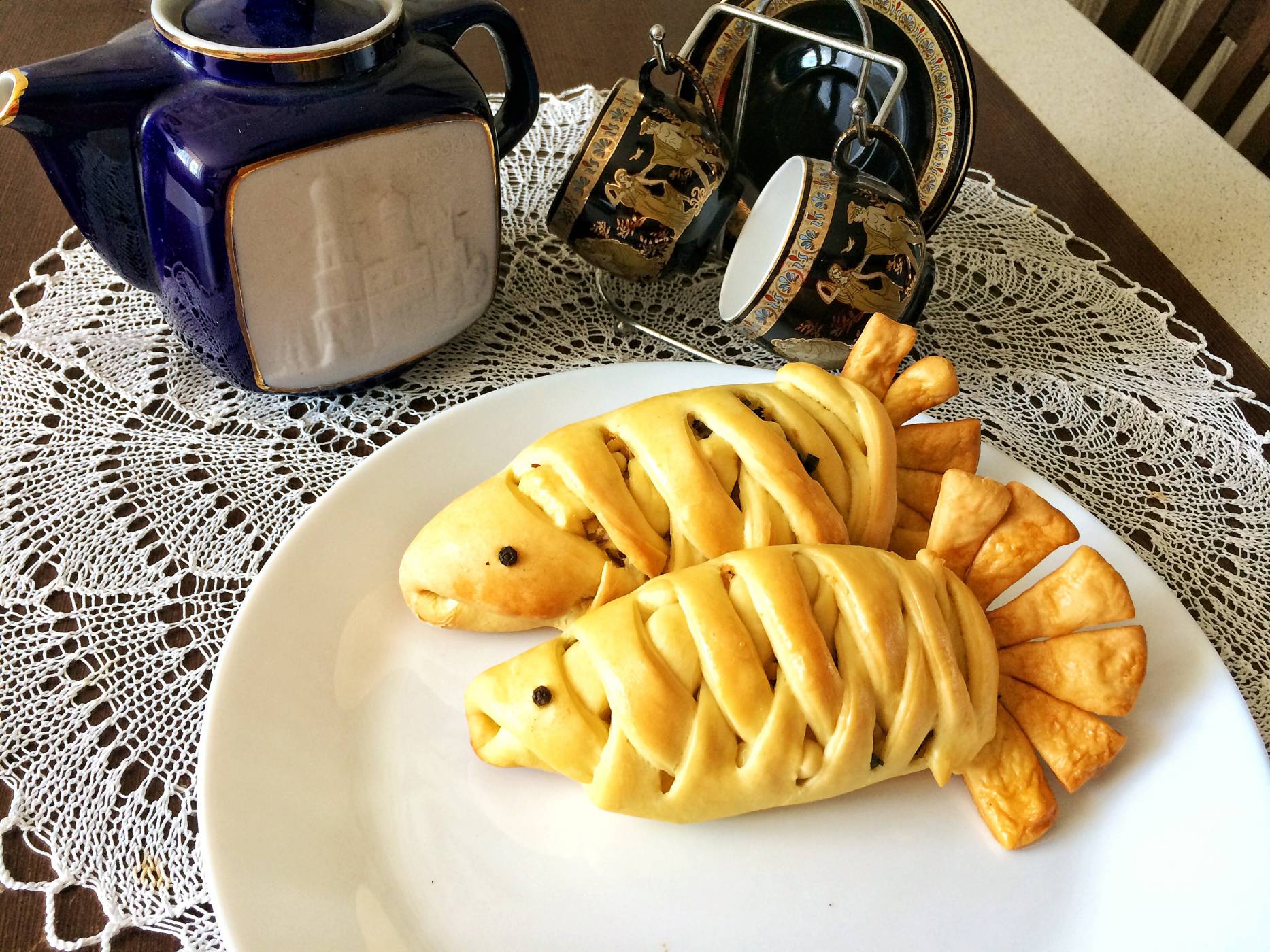 Пирожки с рыбой