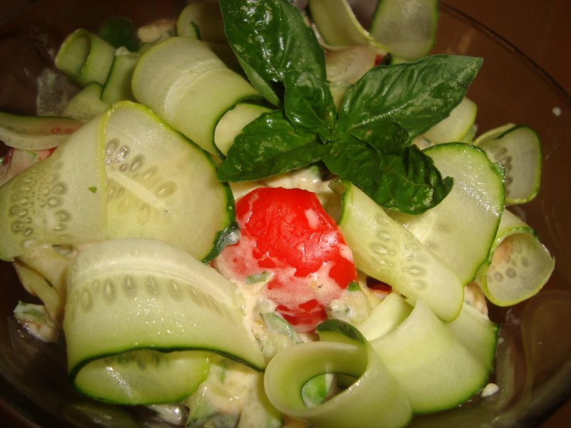 Салат из цуккини