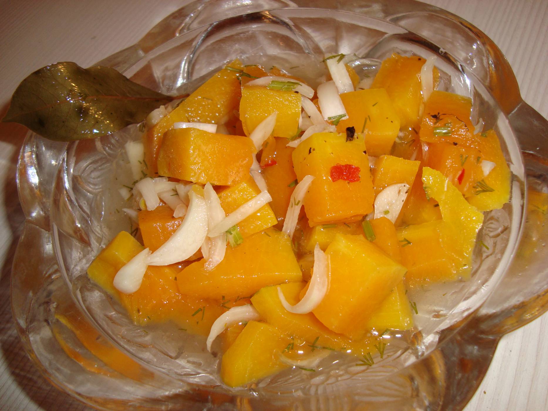 Маринованная тыква