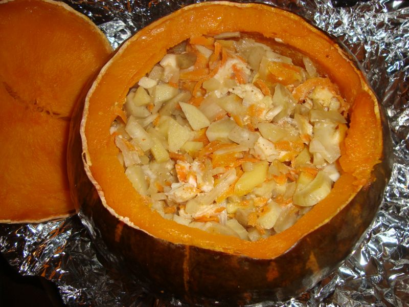 Жаркое в тыкве