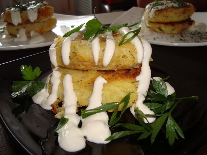 Сырники с картошкой