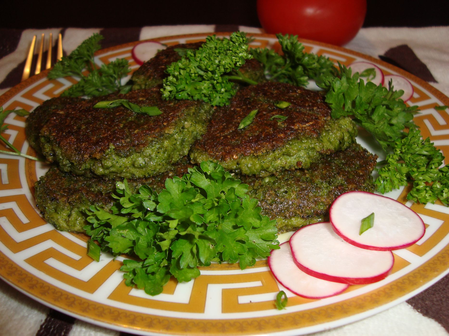 Котлеты из брокколи