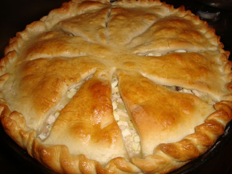 Пирог с курицей