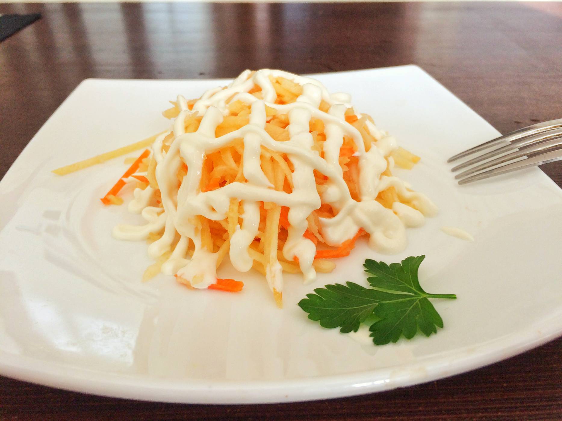 Салат из репы