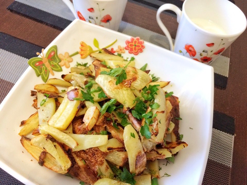 Картофель "фри" без жира и масла