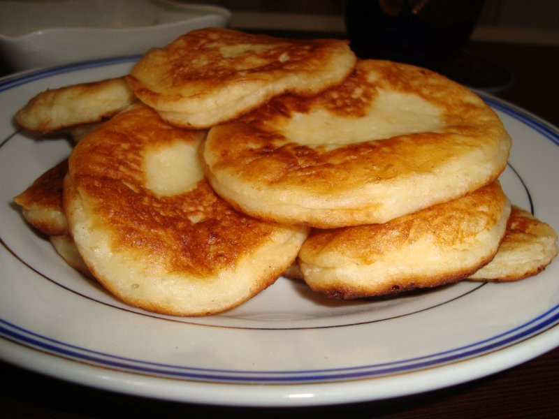 Оладьи с сыром