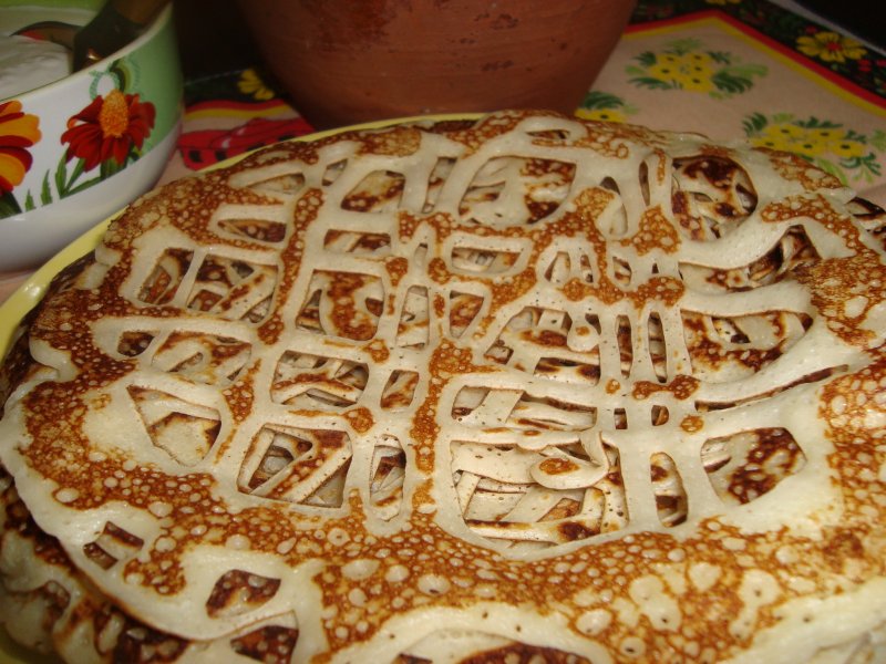 Ажурные блинчики