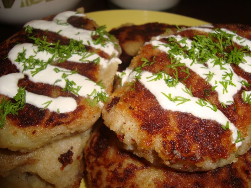 Зразы картофельные с мясной начинкой по-деревенски
