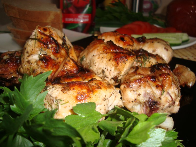 Шашлык из курицы