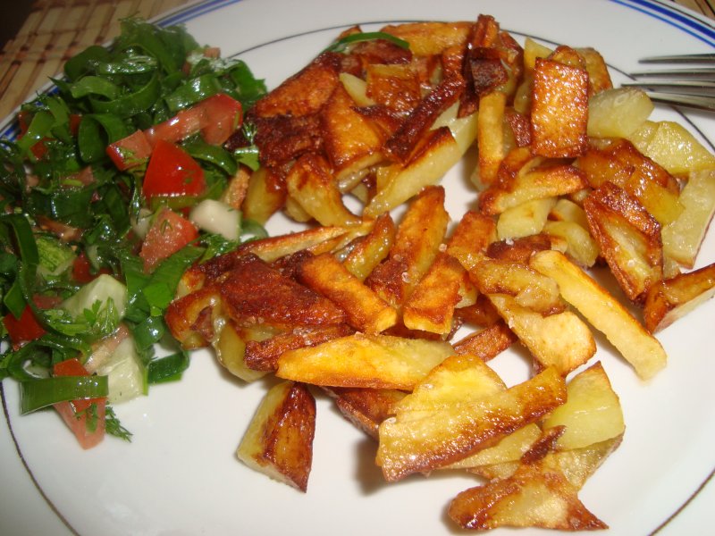 Жареный картофель