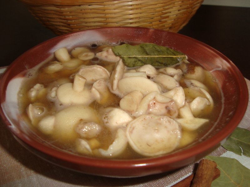Маринованные маслята