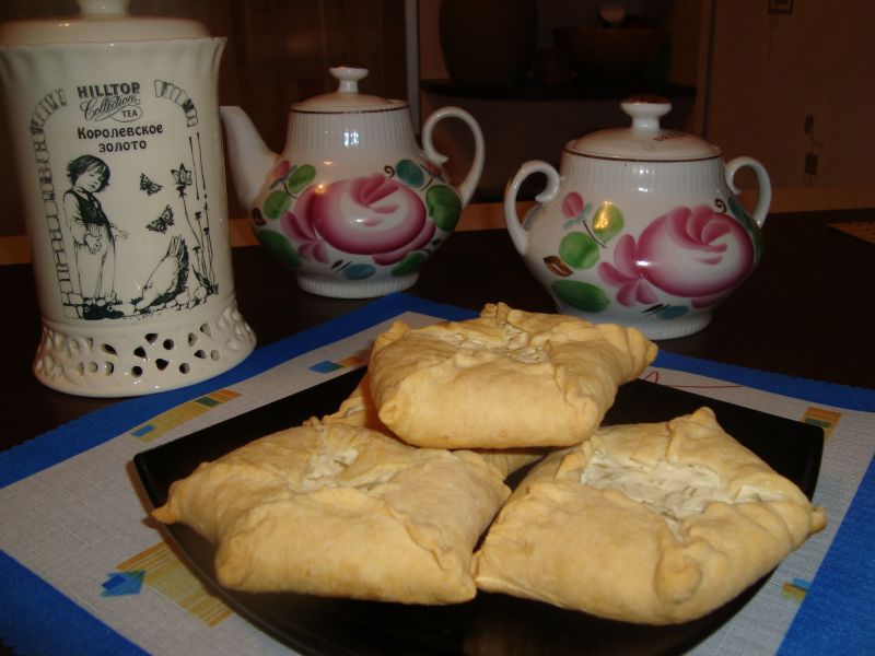 Пирожки с сыром Фета