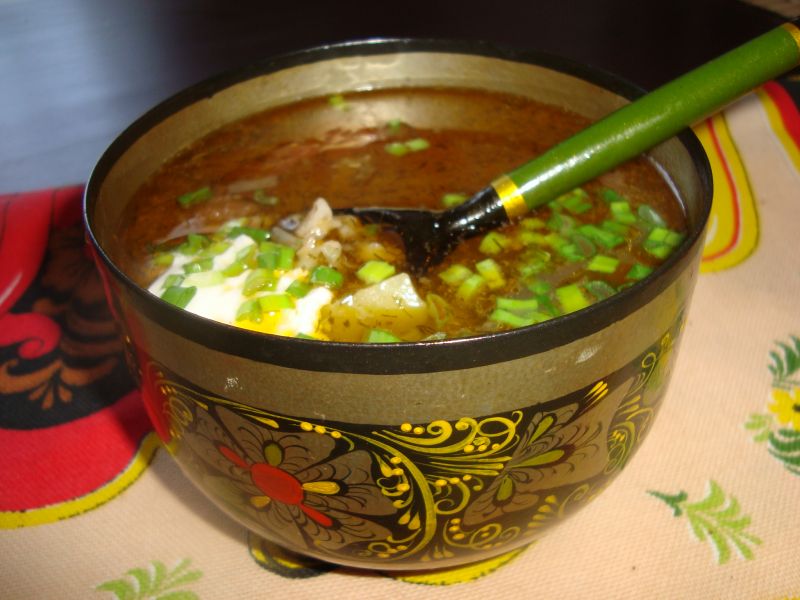 Рассольник ленинградский