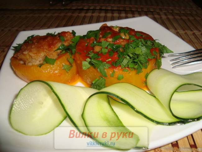 Фаршированные кабачки