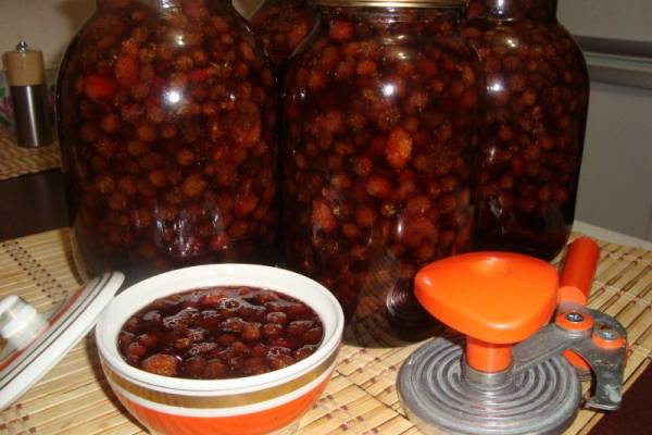 Варенье из лесной земляники