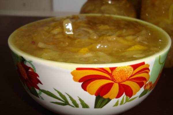 Яблочно-кабачковое желе