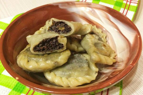Вареники с маком
