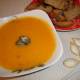 Тыквенный суп с имбирем
