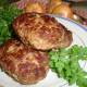 Сочные говяжьи котлеты с овощами