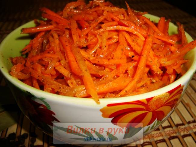 Морковь по-корейски