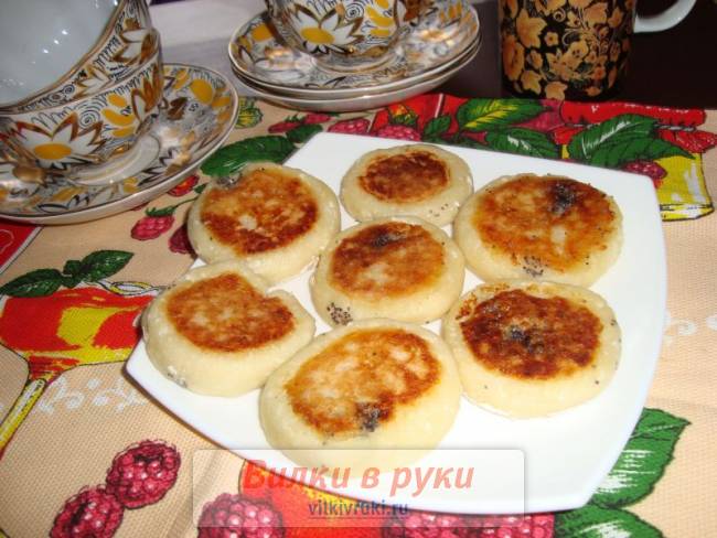 Сырники с маком