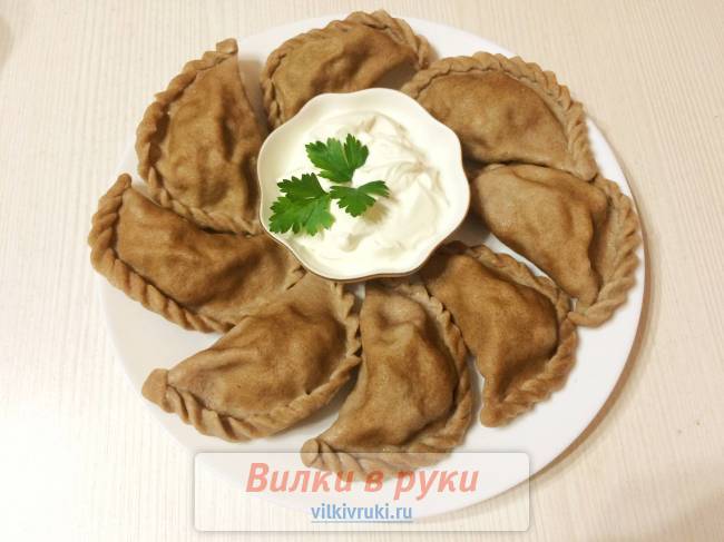 Деревенские пельмени из цельносмолотого зерна