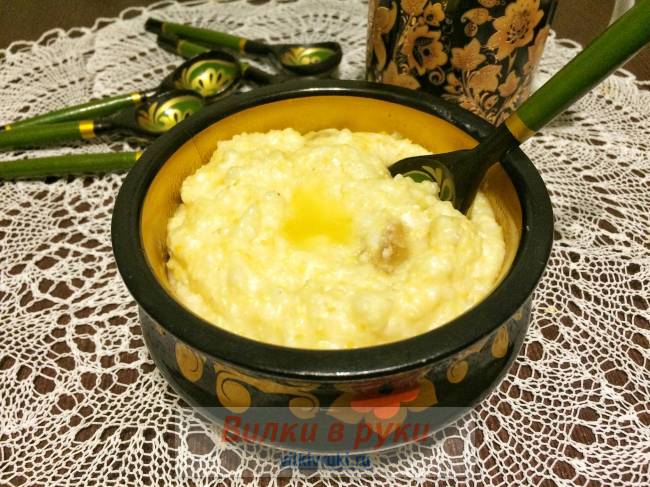 Каша кукурузная с пшеном