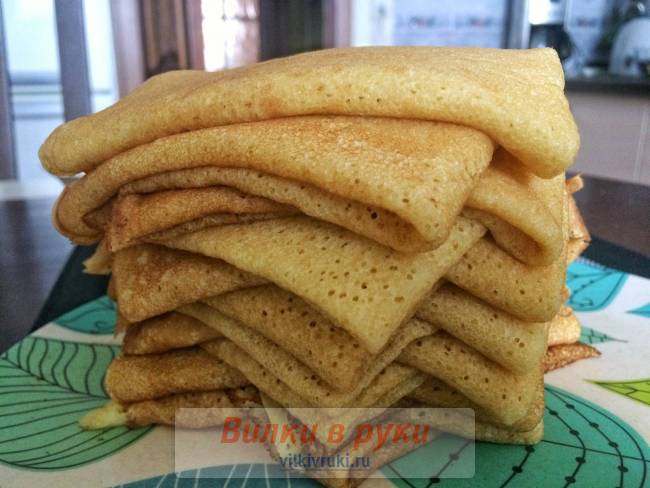 Ажурные блинчики