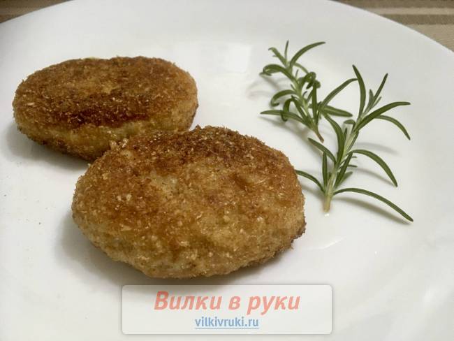 Рыбные котлеты из щуки